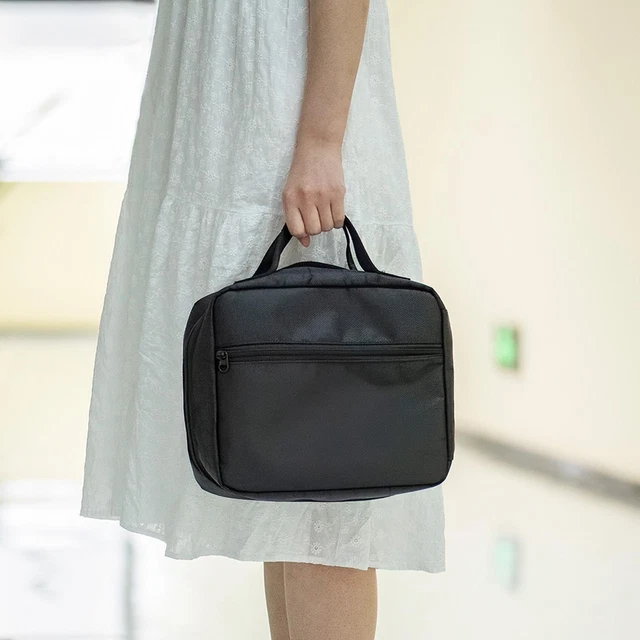 Medizin-Aufbewahrungstasche mit Griff, tragbarer leerer Organizer-Halter für