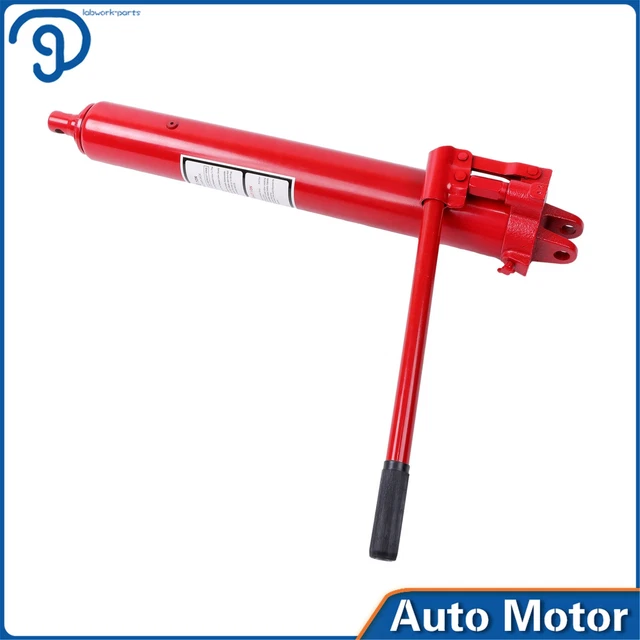 Vérin Hydraulique Manuel 8 Tonnes XtremepowerUS - Longue Course, Pompe Simple - Pour Levage Lourd