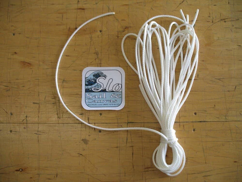 Prindle 18-2 / 19 Mesh Side Lacing Trampoline Lace Kit - White Lacing Line