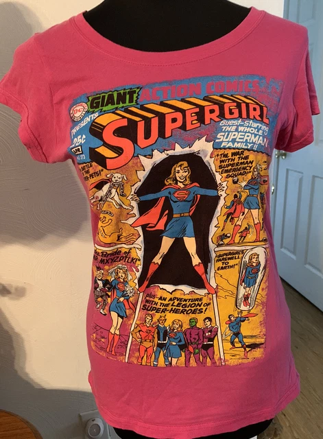 Girls' DC Super Girl Girls Short Sleeve Graphic Print t-shirt 8-10