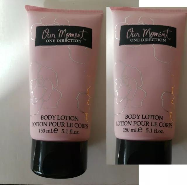 ONE DIRECTION 2-PACK Our Moment BODY LOTION, 5.1 FL. OZ. NWOB