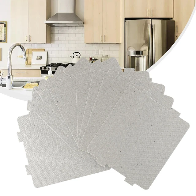 5 Fogli Mica Per Microonde &ndash; Piastre Guida Onda Per Riparazione Forno