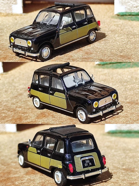 1/43 Renault 4 R4 4L parisienne 1964 Voiture Populaire miniature Collection