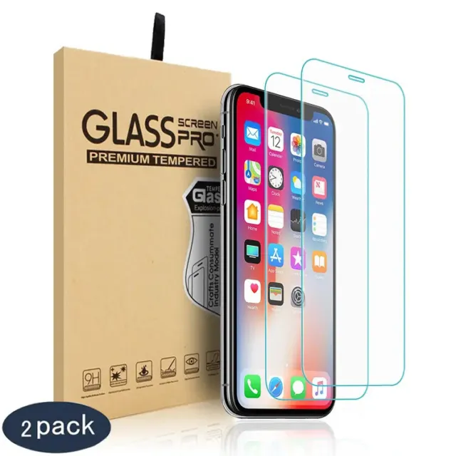 2x 9H Displayschutzglas /gehärtetes Glas/ Screen Protector / für iPhone 14 13 12