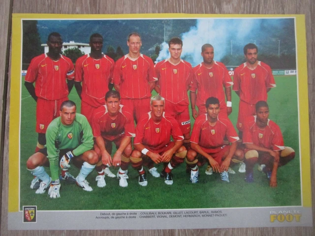 FOOTBALL POSTER EQUIPE Team Racing Club Strasbourg Meinau Alsace 67 1985-86 EUR 6,99 - FR