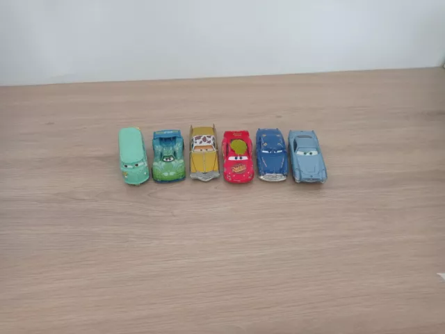 Lot de 6 voitures métal - Disney Cars Rare (I)