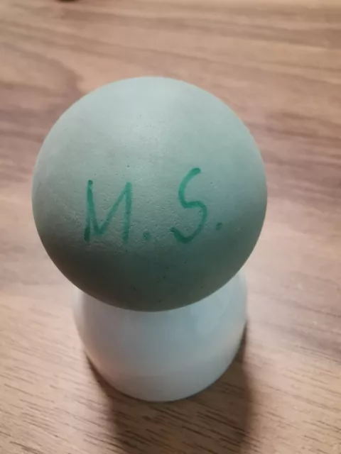 Minigolfball  -markiert- Markierung: "M.S. "