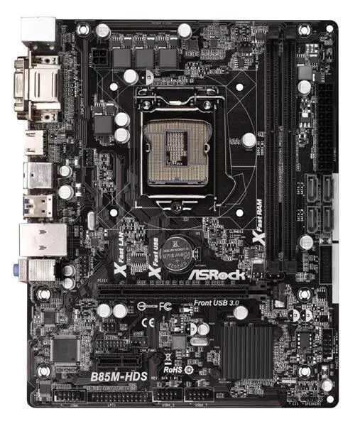 ASRock B85M-HDS scheda madre Intel B85 socket micro ATX 1150