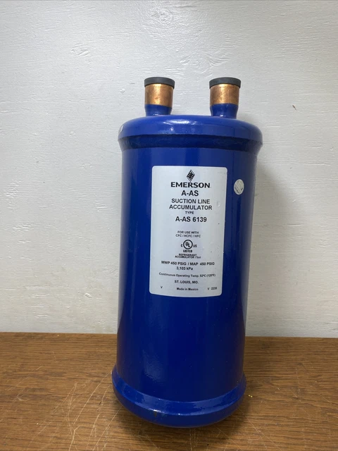 Emerson A-As-6139 Suction Accumulator 1-1/8In Ppp Emerson A-As-6139 Suction Accumulator 1-1/8In Ppp
