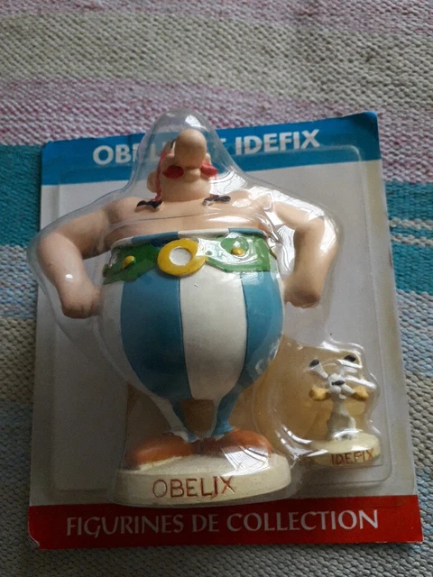 Figurine Pixi Obelix Et Idefix 1994 - Neuve Sous Emballage - Métal