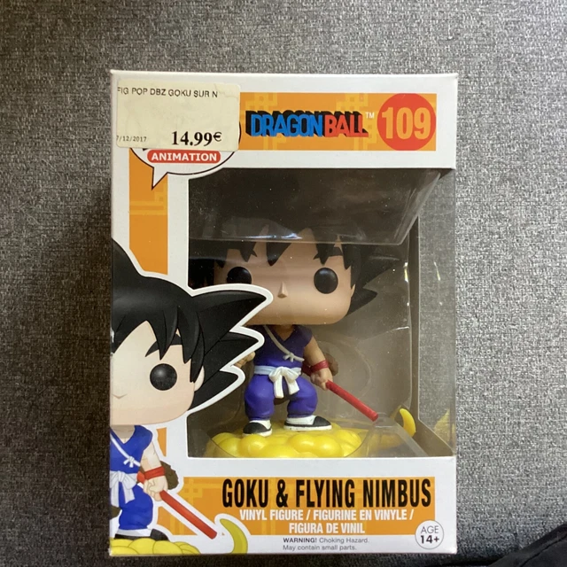 Funko Pop Dragon Ball – Goku Sur Nuage Magique – Figurine Vinyle 9 Cm – Cadeau Collectionneur