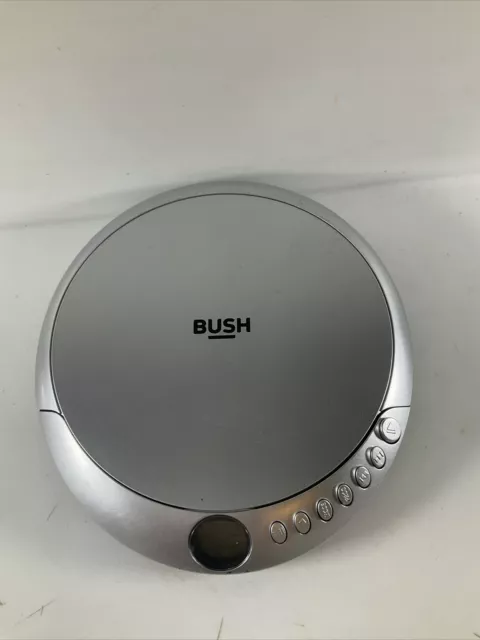 Bush PCD-220B Portable CD Player Jog Proof Silver Working