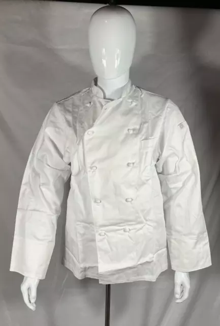 Chef Works Mens Henri Executive White Chef Coat CCHRWHT40 Size 40