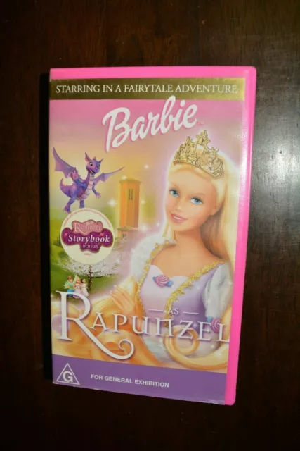 BARBIE RAPUNZEL VHS 16.99 PicClick AU