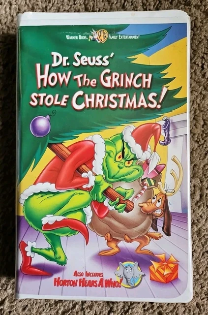 DR. SEUSS' HOW The Grinch Stole Christmas (Vhs Clamshell, 2000) £8.45 - Where To Watch Dr Seuss How The Grinch Stole Christmas