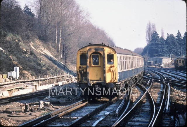 35MM RAILWAY SLIDE EMU class 4CEP 411513 @ Swanley 1987 £2.99 - PicClick UK