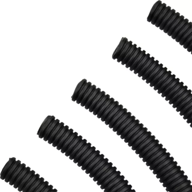 Cable Tidy Conduit Flexible Corrugated Sleeving Convoluted Tubing Protection