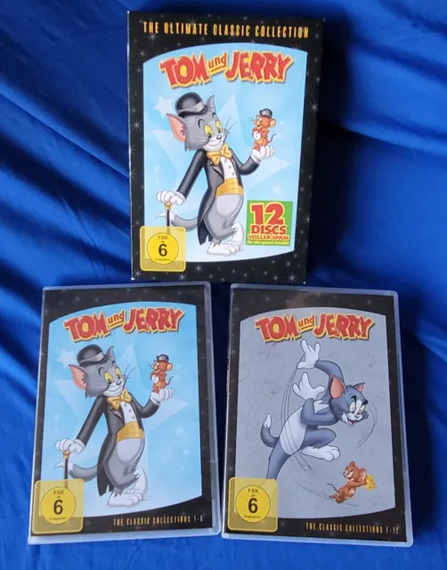 Tom und Jerry - The Ultimate Classic Collection [12 DVDs]