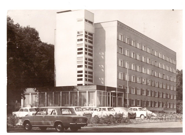 Alte Foto AK  DDR   Bad Blankenburg FDGB Heim Markus Poser