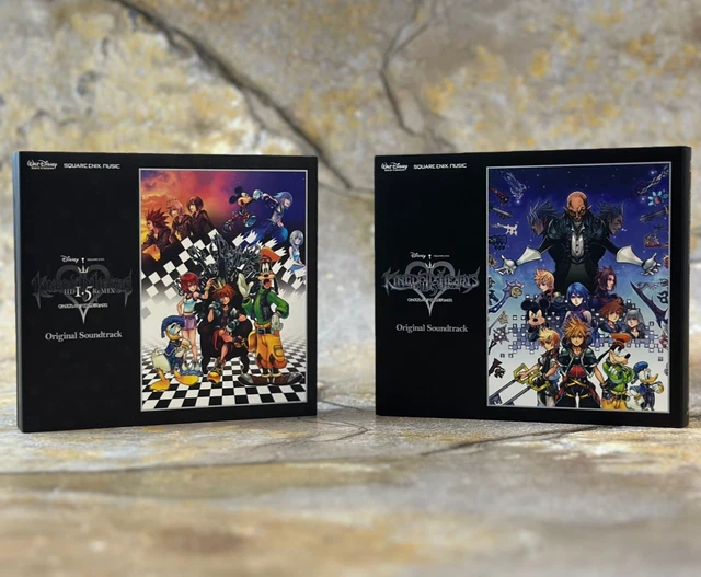 ＫＩＮＧＤＯＭ　ＨＥＡＲＴＳ－ＨＤ　１．５　＆　２．５　ＲｅＭＩＸ－Ｏｒｉｇｉｎａｌ　Ｓｏｕｎｄｔｒａｃｋ　ＢＯＸ KINGDOM HEARTS - HD 1.5 & 2.5 ReMIX - Original Soundtrack