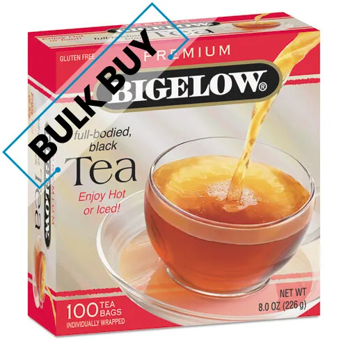 Single Flavor Tea, Premium Ceylon, 100 Bags/box | Bulk order of 5 Boxes