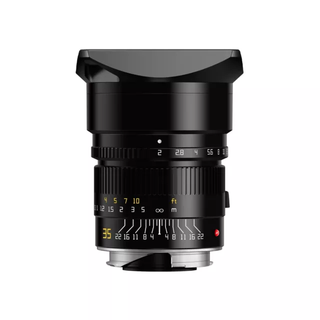 TTArtisan APO-M M35mm F2.0 ASPH Lens for Leica M Mount M6 M7 M8 M9 M-P240 Camera