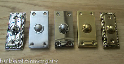Traditional Classic Old Retro Ringer Bell Push Front Door Bell Press Button