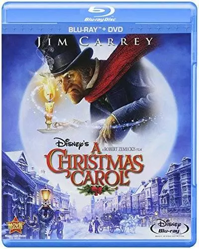 Disney's A Christmas Carol (Two-Disc Blu-ray/DVD Combo) - Blu-ray - VERY GOOD