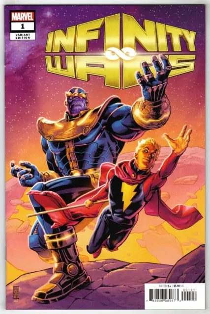 Infinity Wars #1 1:10 JG Jones Thanos Adam Warlock Variant Marvel 2018 VF/NM