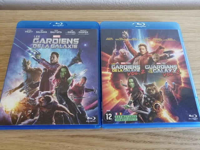 Lot Blu-Ray Les Gardiens de la Galaxie + Les Gardiens de la Galaxy Volume 2 