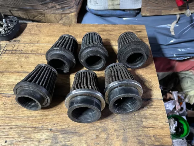 job lot of used k,n filters