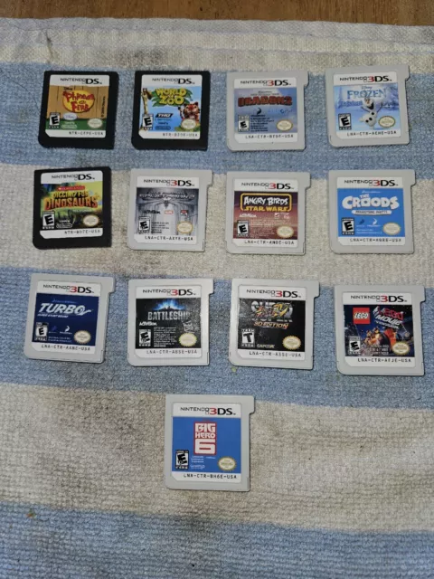 nintendo 3ds and ds games lot 13 Loose