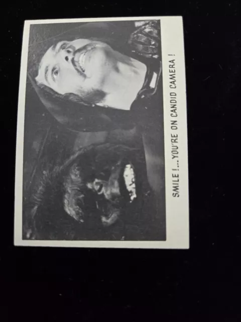 1973 Creature Feature Youll Die Laughing Topps Card 112