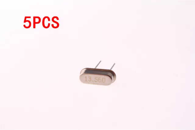 5pcs 13.56M 13.560MHz 13.560M Crystal Oscillator HC-49S