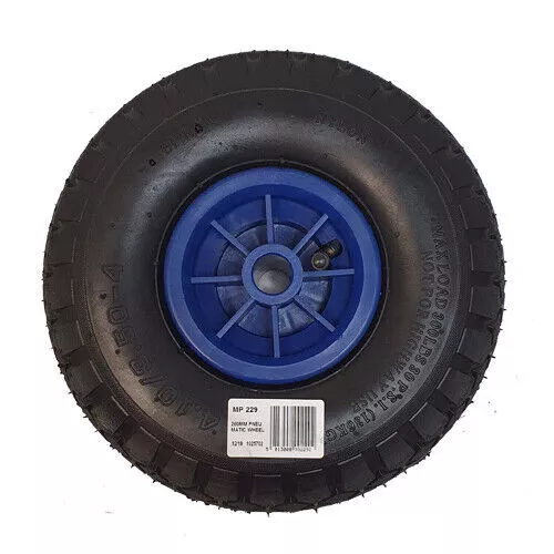 Replacement 260mm Tyre Jockey Pneumatic Rubber/Plastic Wheels  Pneumatic Rubber