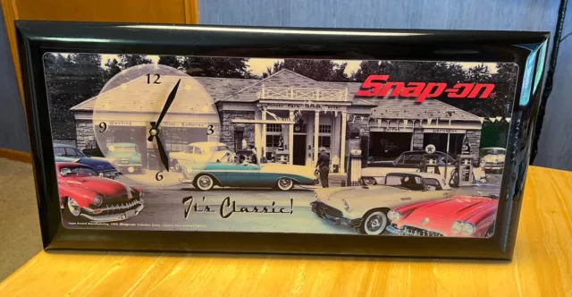 1999 Snap-On Tools "Its Classic" Collector Cars Series Limited Edition Clock