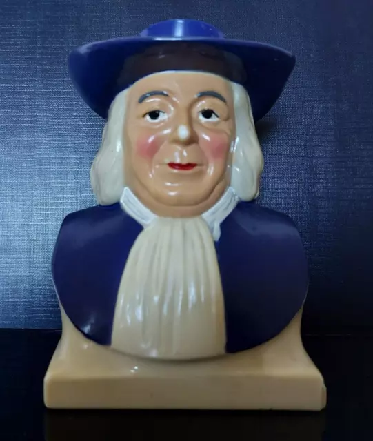 Vintage Quaker Oats Plastic Porridge Sugar / Salt Shaker  1960's - 13 cm High