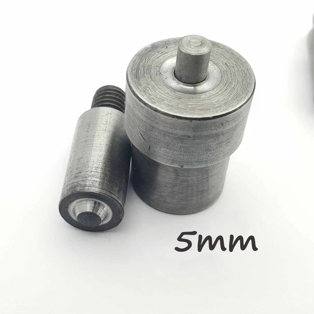 5mm Ojales Set Plantillas Universal Cinturón Bolsa Zapatos Tira Cuero
