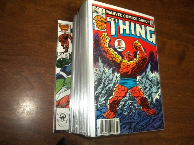Marvel Comics Thing #1-36 Avg. Vf-Nm Complete Set 1St App. New Ms. Marvel