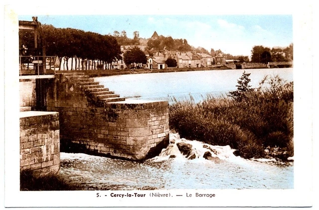 (S-111739) FRANCE - 58 - CERCY LA TOUR CPA      ARTISTIC  ed.