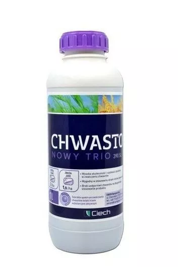 Chwastox Nowy Trio 390 SL 1L herbicide à action systémique sélective utilisé sur