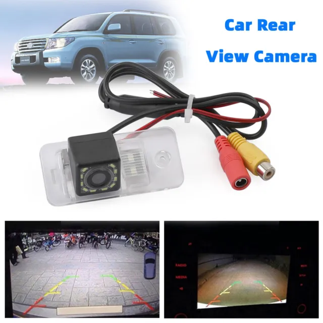 Car Reverse Backup Camera 12LED for A8 A6 A4 A3 Q7 S5 S8 RS4 RS6 A4L/Q5/A5/TT