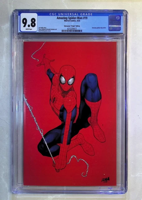 Amazing Spider-Man #19 2023 Marvel Comics David Nakayama Virgin Variant CGC 9.8