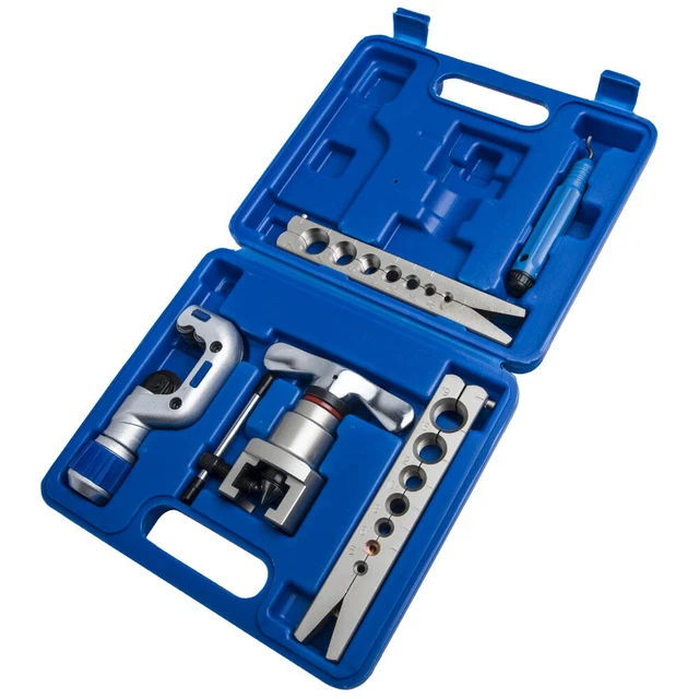 "Dispositivo flangiatore strumento flangia set strumenti tubi in rame e alluminio 5-19 mm 3/16""-3/4"