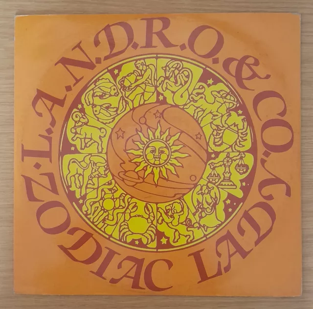 L.a.n.d.r.o. & Co. - Zodiac Lady - Vg+ Vinyl Italian House 12" Single (Landro)