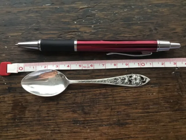 USA STERLING spoon HONOLULU HIBISCUS weighs 8.5g length 10.5cm
