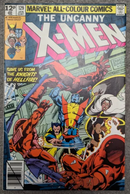 Marvel Uncanny X-Men 129 (1980) 1st App Kitty Pryde & Emma Frost (White Queen)