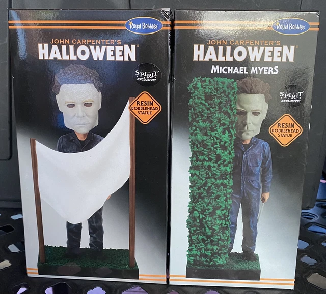 Halloween Michael Myers Fence Hedge & Sheet Set  Royal Bobbles Spirit Exclusive