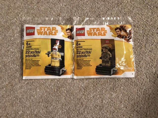 LEGO STAR WARS POLYBAG 40300 HAN SOLO MUDTROOPER 40299 KESSEL