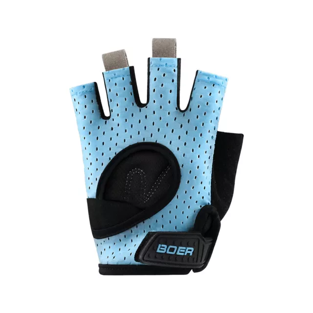 Gym Gloves Workout Weight Lifting Training Fitness Exercise Mesh Men Women